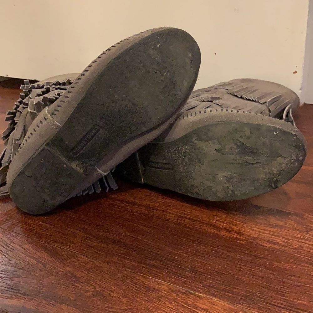 Minnetonka 3 Layer Fringe Boots - image 3